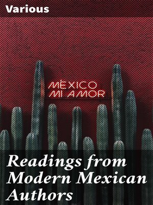 cover image of Readings from Modern Mexican Authors